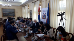 At the beginning of the sitting the attending were greeted by the Mayor of Sabac Dr Aleksandar Pajic, who thanked the Committee, pointing out that the epidemiological situation in Sabac is good and stable and that the fight against the pandemic is coming 